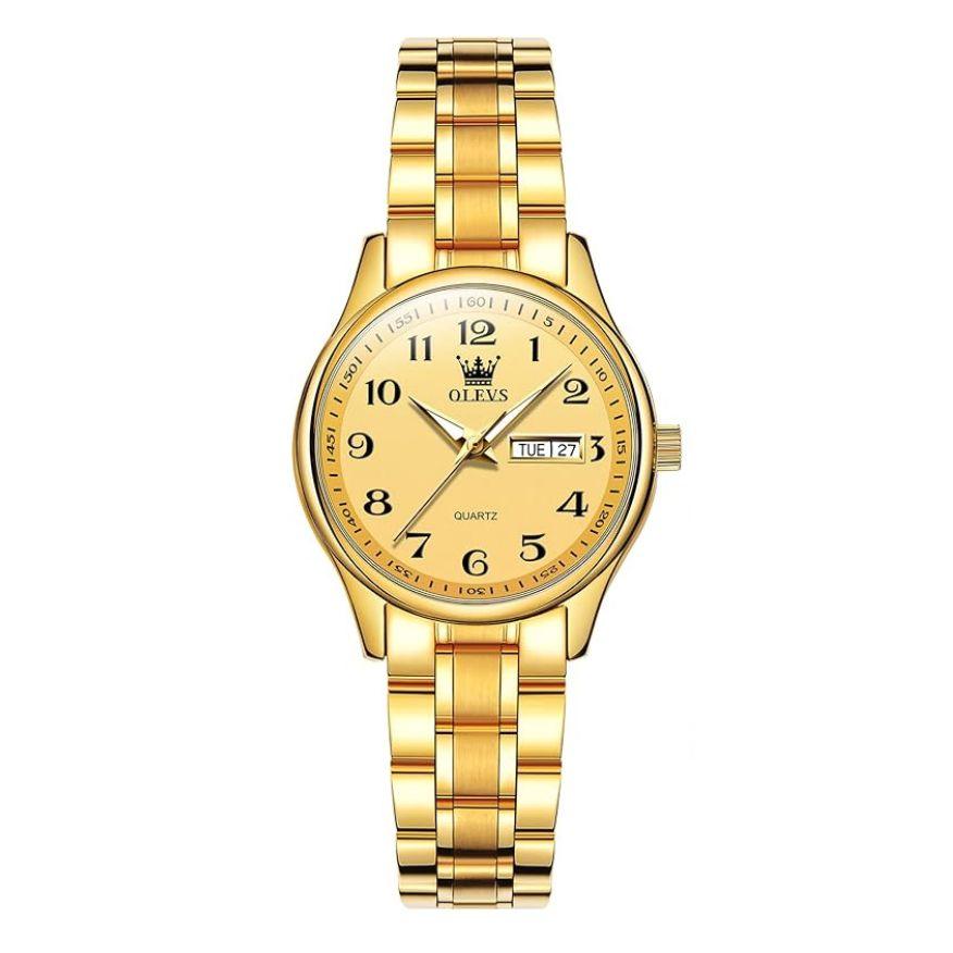 Relógio Feminino Luxo 100% Aço Inoxidável e a Prova D'Água - Envio em 24 Horas - LORD